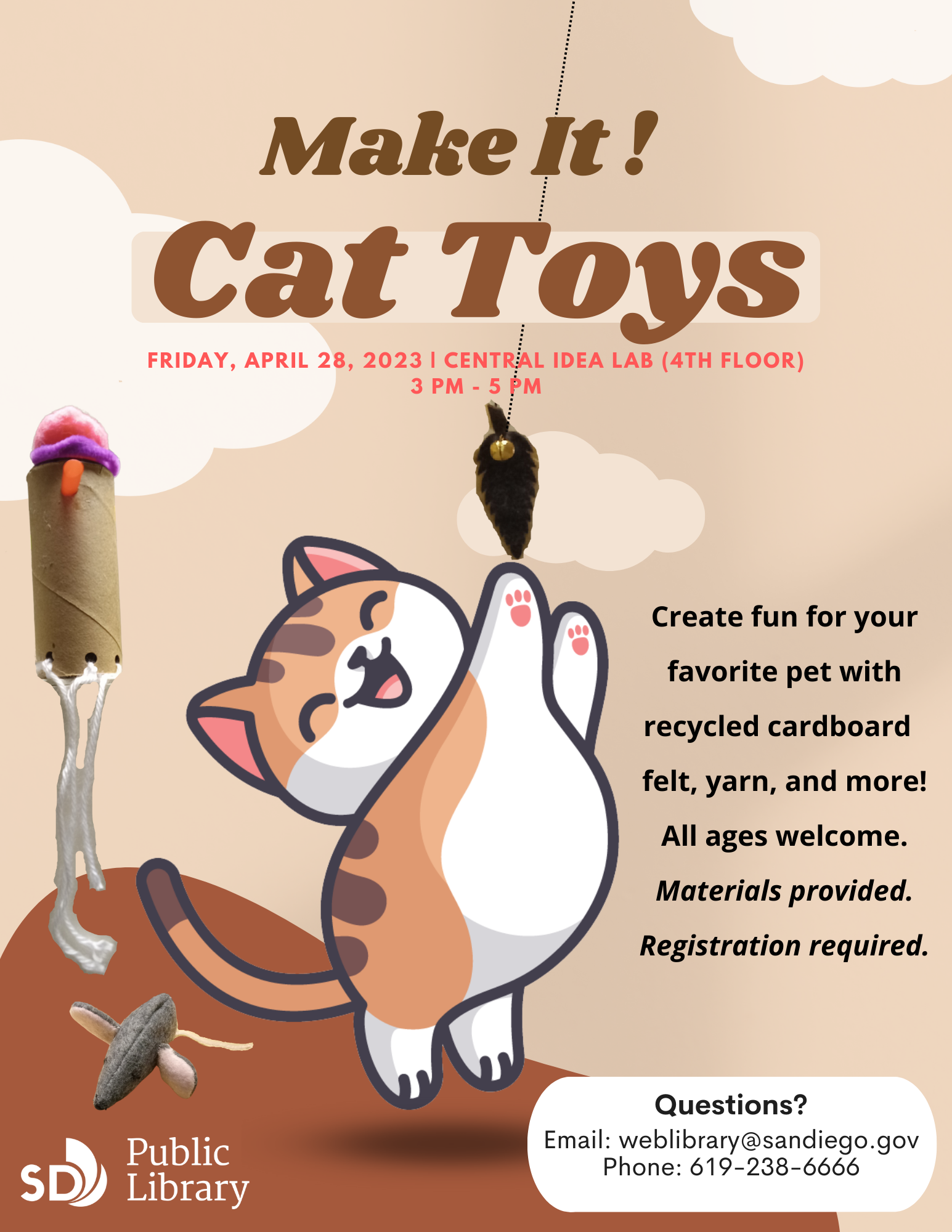 Cat Toy Flyer