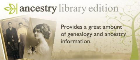 Ancestry library online logo