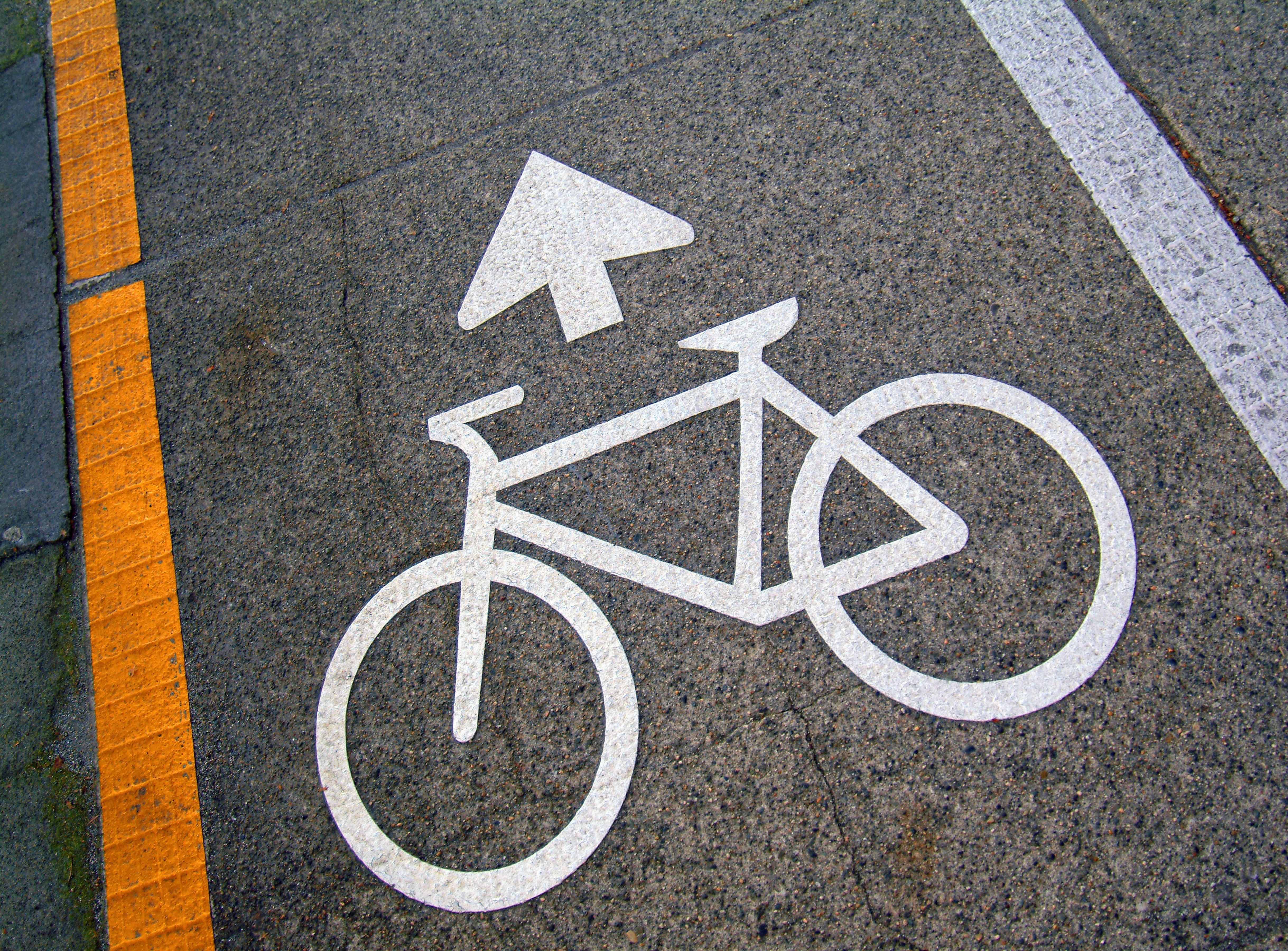 Image of bicycle lane