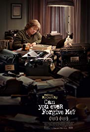 Film poster. Woman at desk with typewriter.