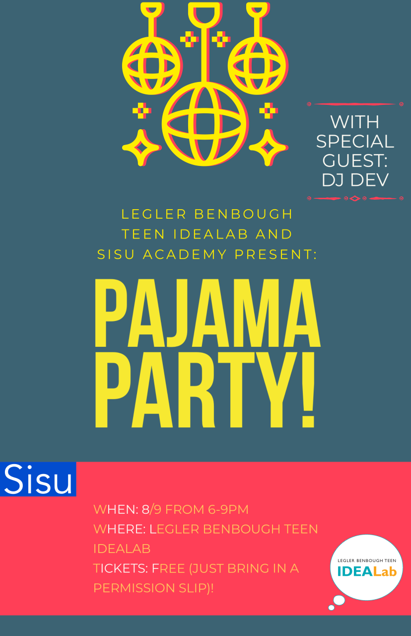 Pajama Party Flyer