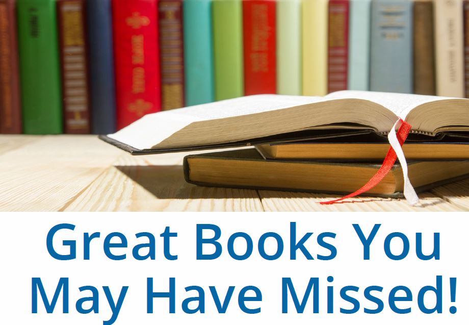 Open book with text Great Books You Have Missed!