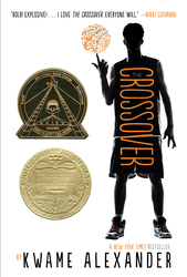 Cover of the book "The Crossover by Kwame Alexander.