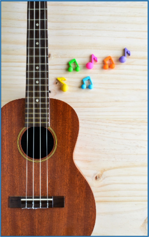Photo of ukulele