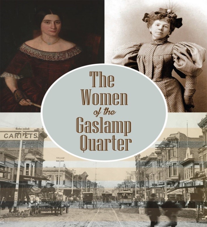 Front cover of the book "The Women of Gaslamp Quarter"