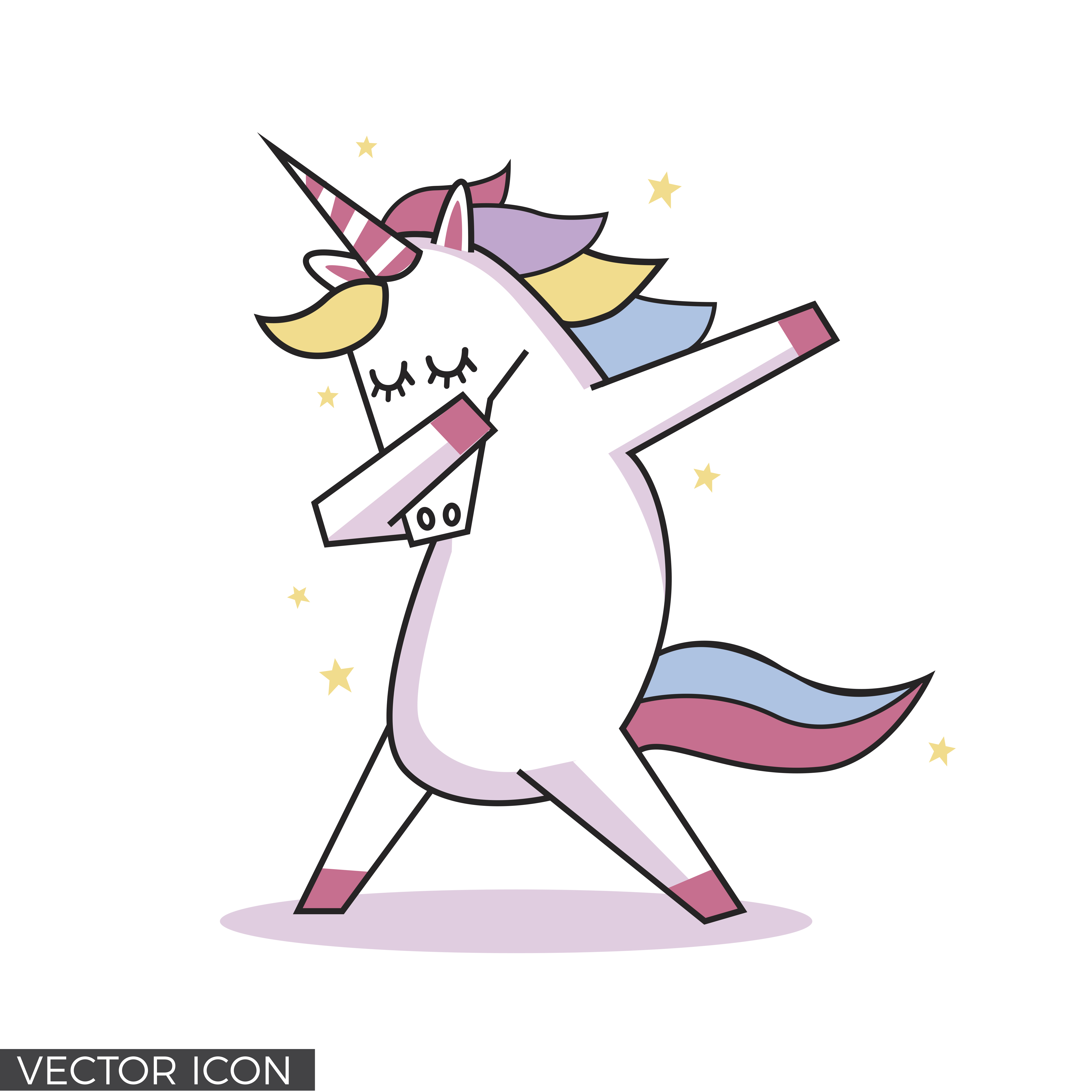 Dabbing unicorn