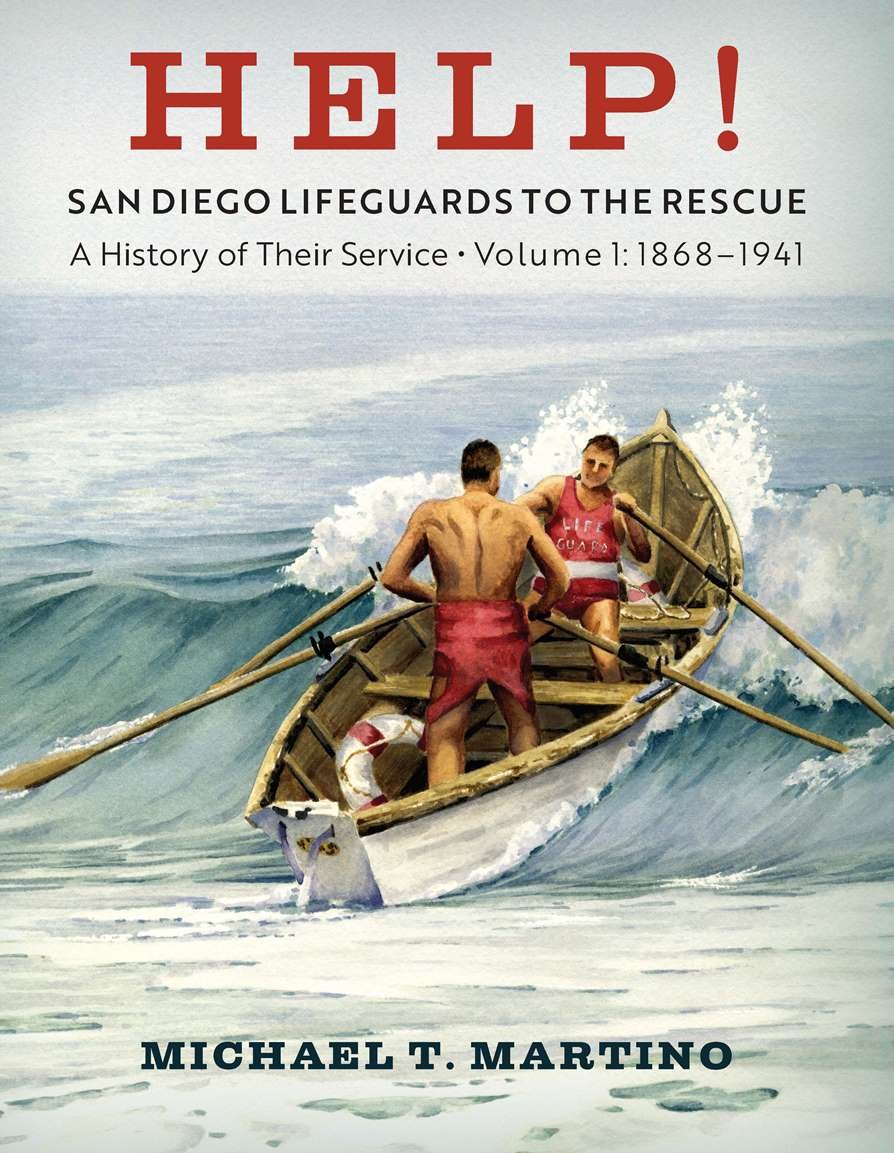 Cover of the book "HELP! San Diego Lifeguards to the Rescue"