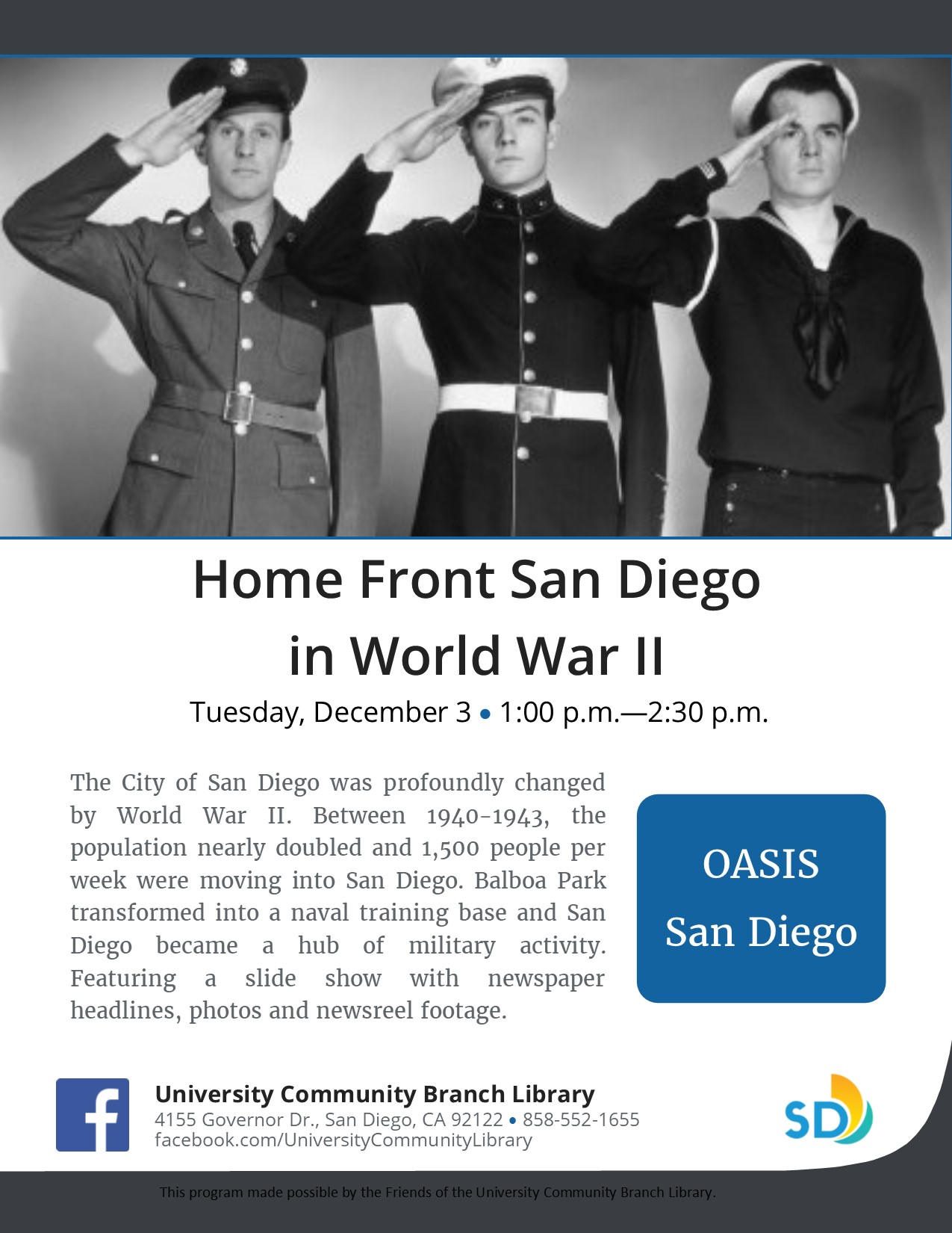 Oasis - Home Front San Diego in World War II