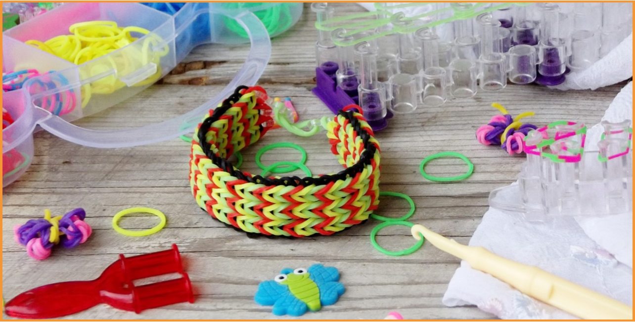 picture of rainbow loom bracelet