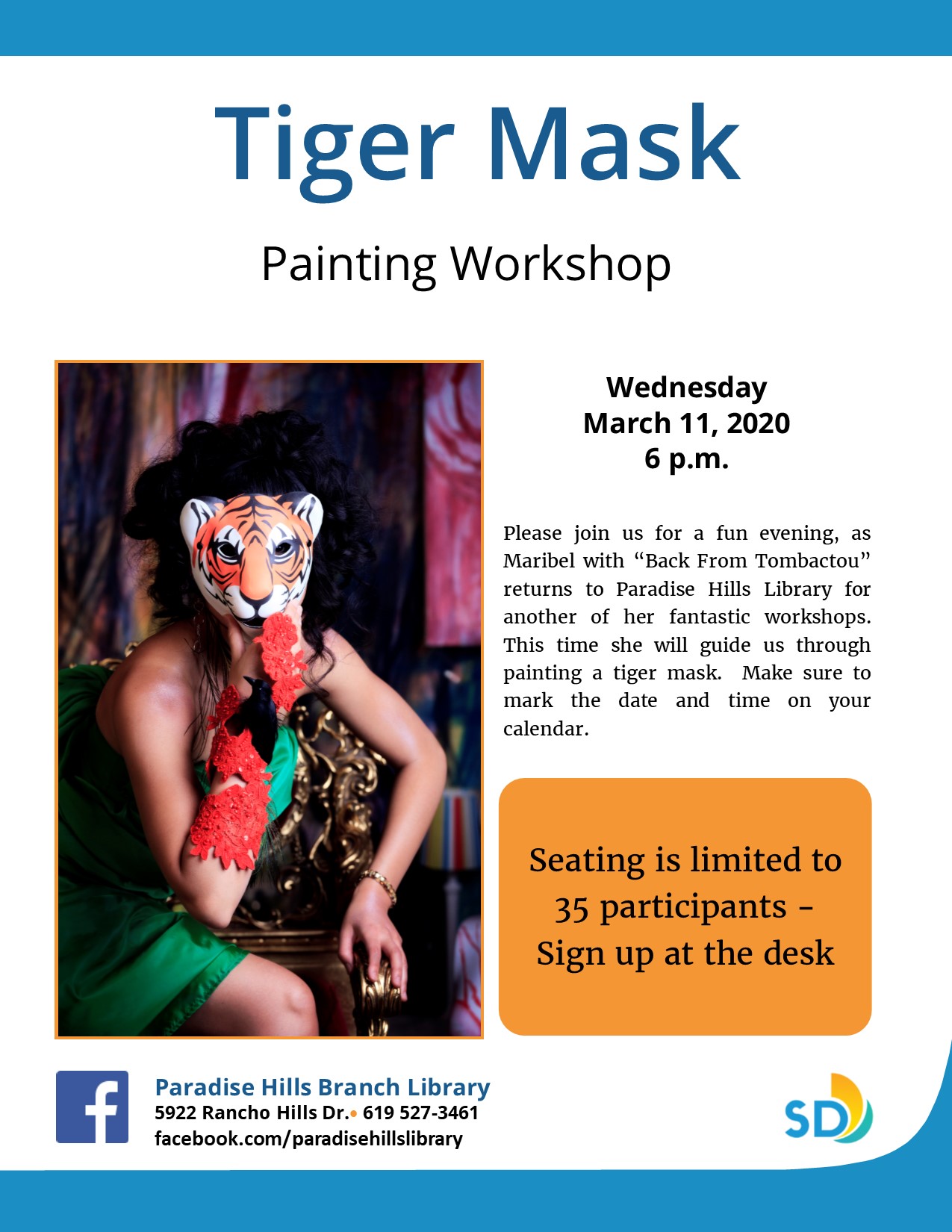 Tiger Mask Painting