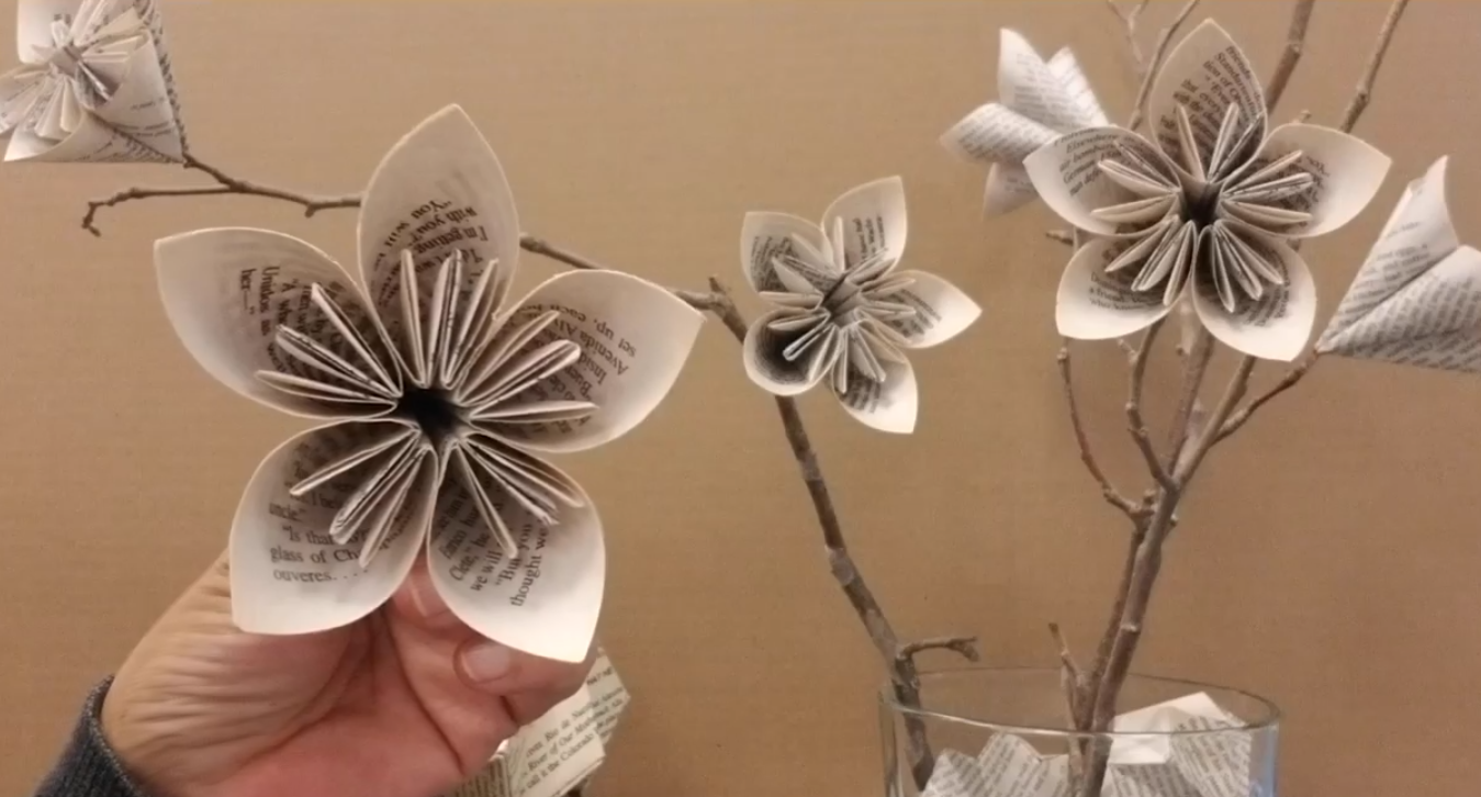 Paper flowers