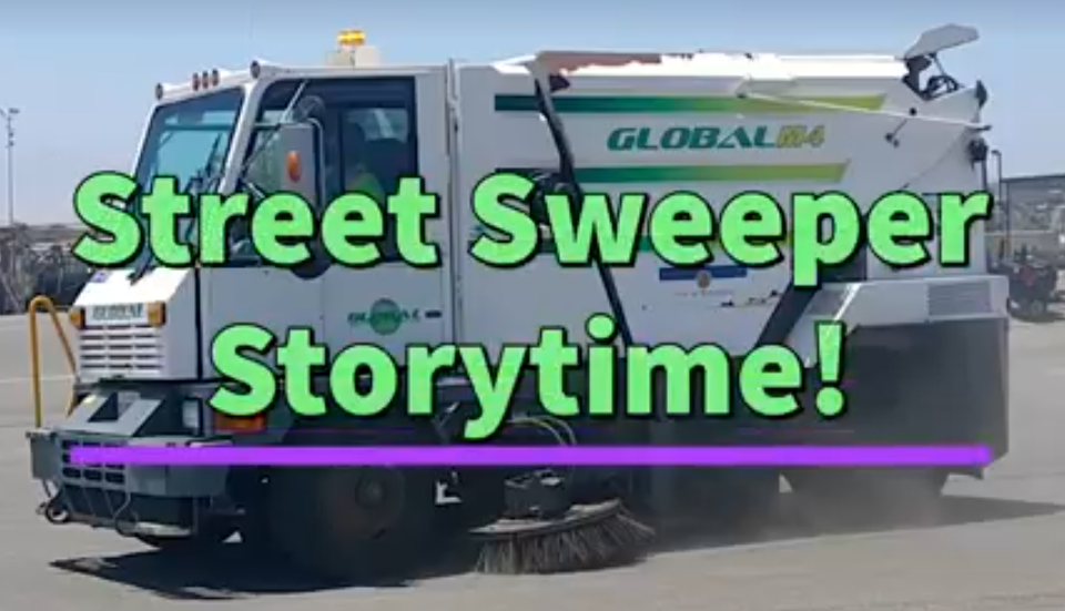 Street sweeper vehicle