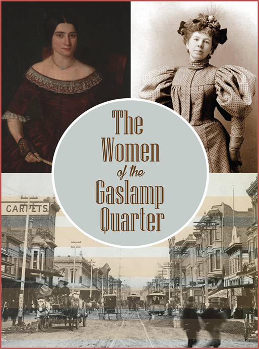 book cover - The Women of the Gaslamp Quarter