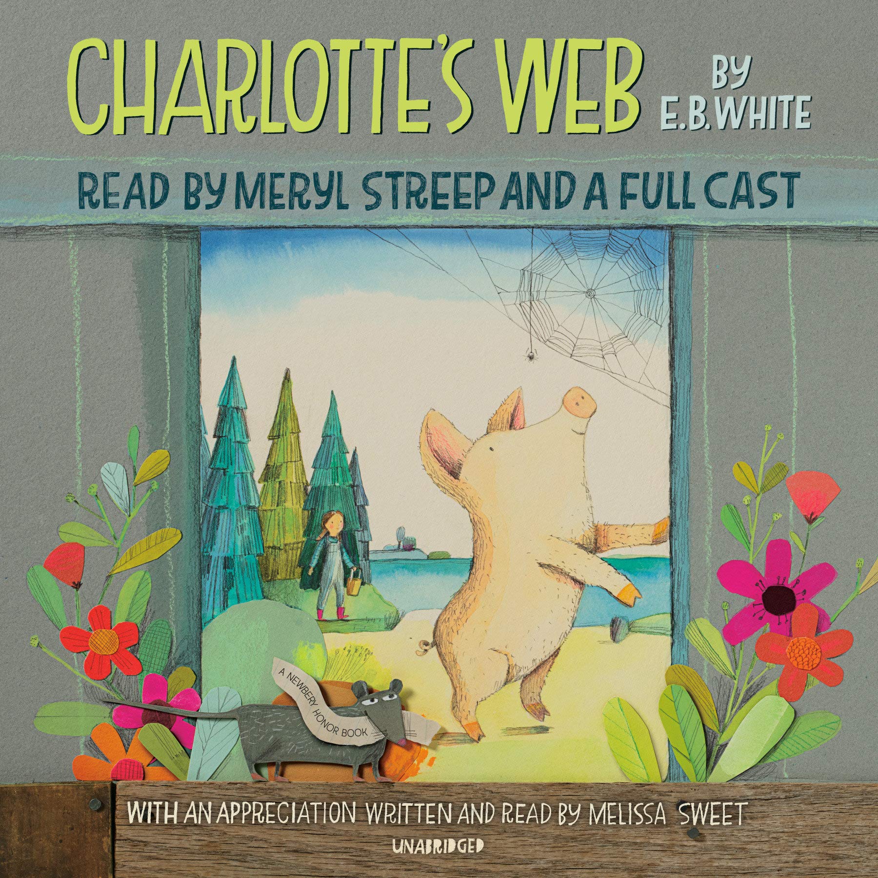 Charlotte's Web audiobook cover