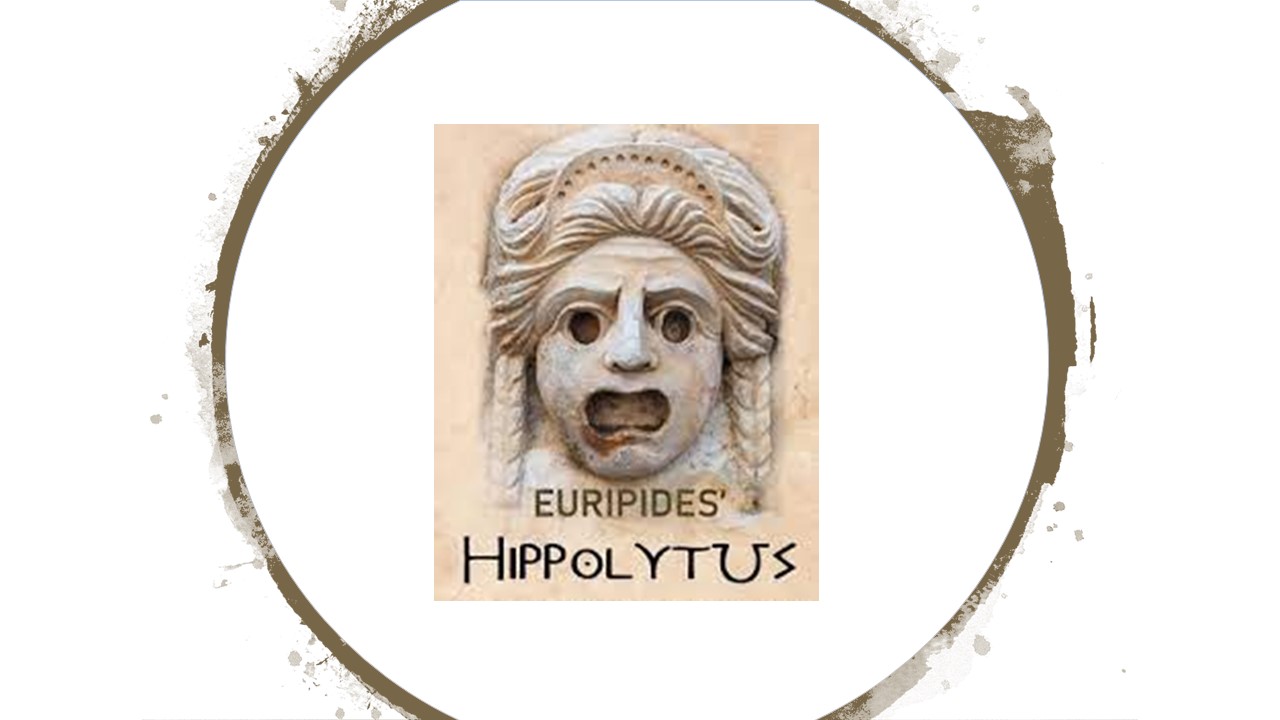 Greek bas relief sculpture of hippolytus