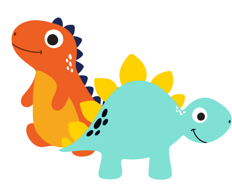 cartoon dinosaurs