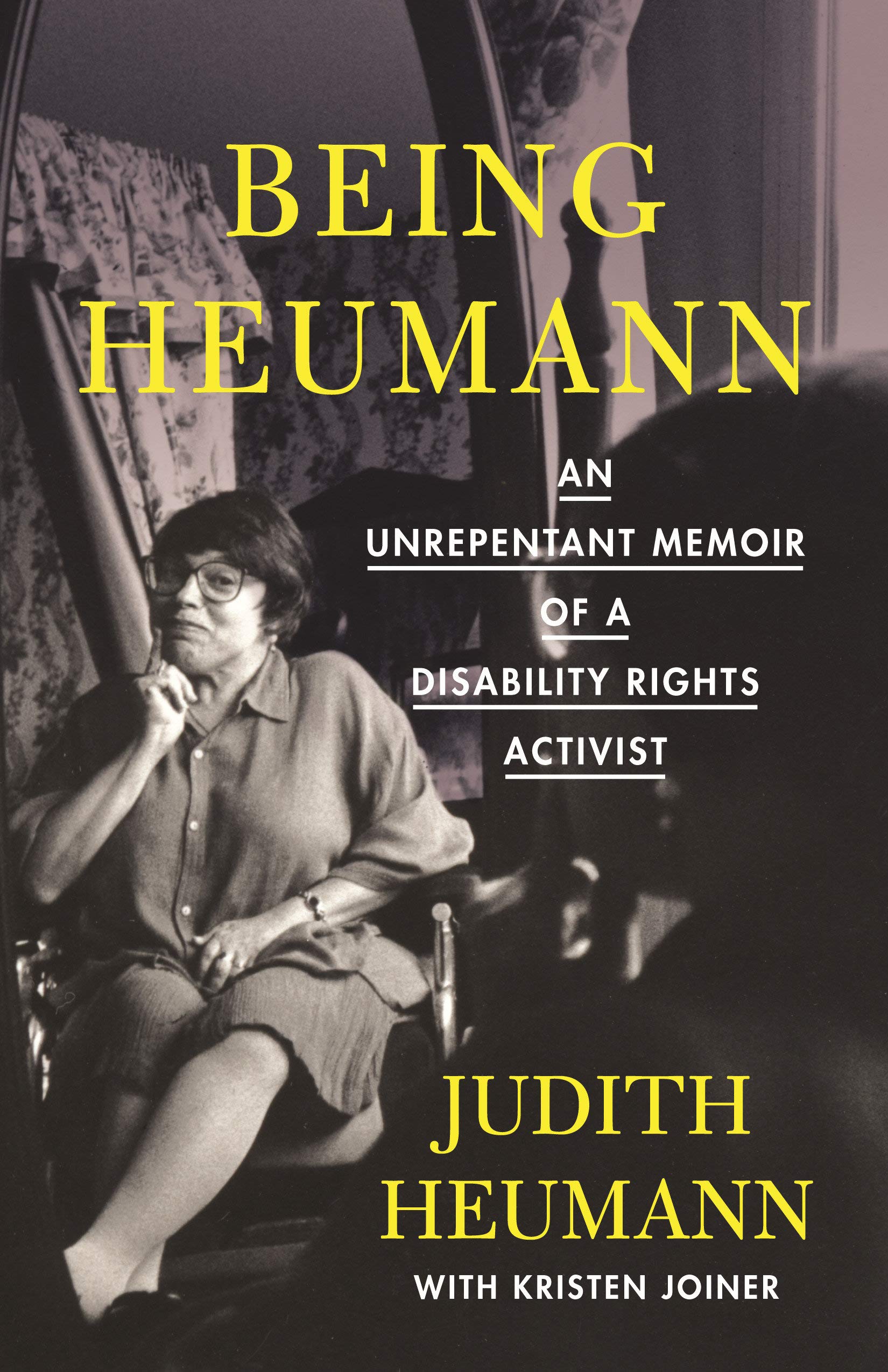 Cover of "Being Heumann" by Judith Heumann