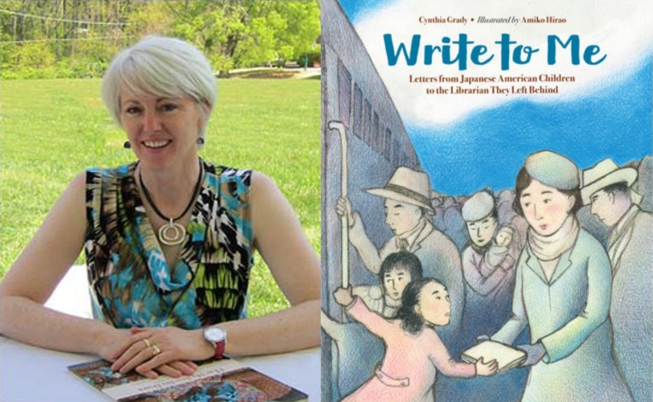 Photo of Cynthia Grady and her book, Write To Me