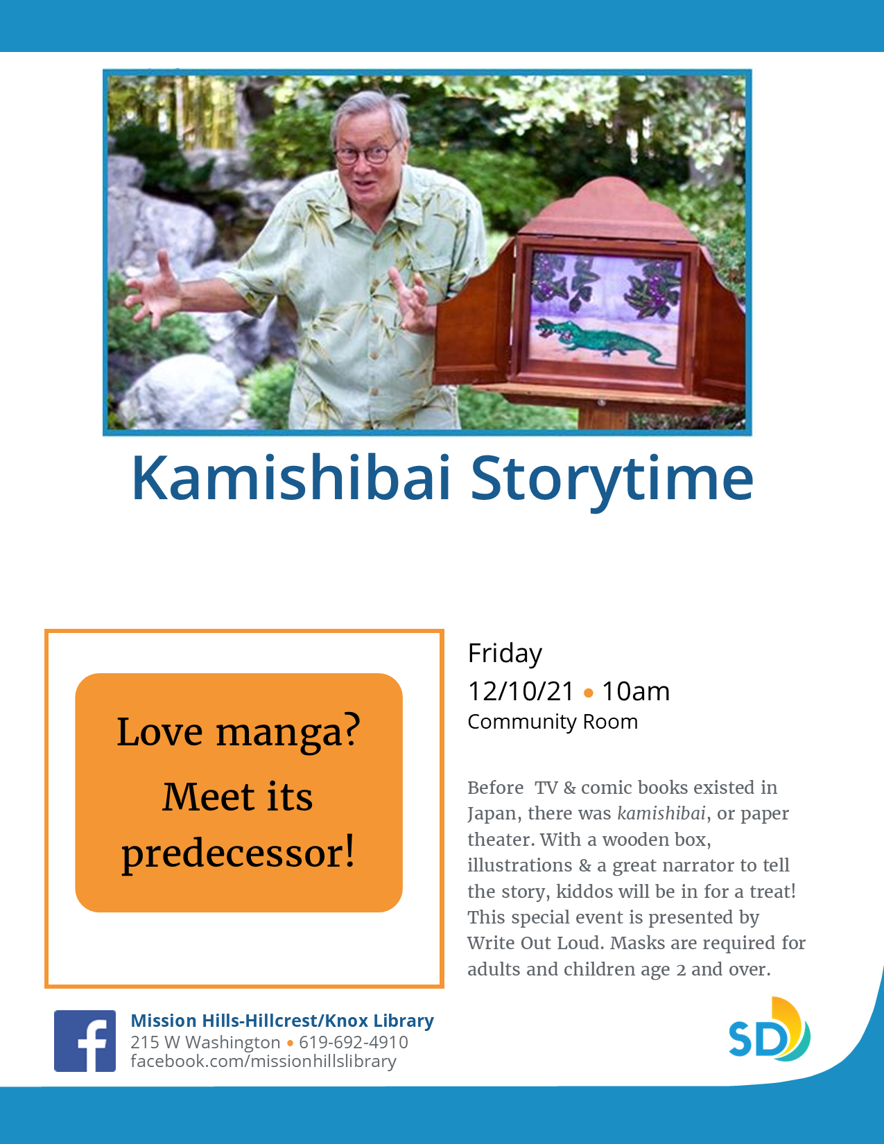 Kamishibai Event Flyer