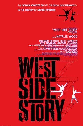 Poster for the 1961 film "West Side Story"