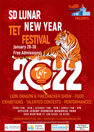 SD Lunar New Year 2022 - Food, Performances, Free Stuff!