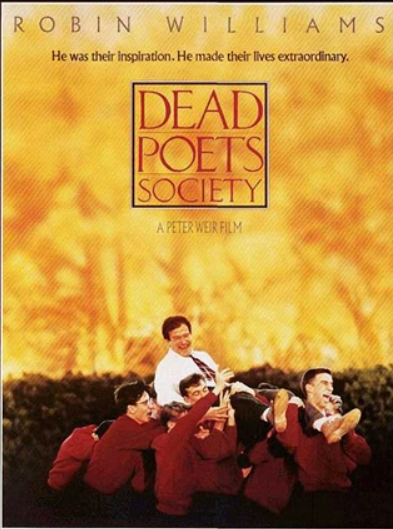 Poster for the 1989 film "Dead Poets Society"