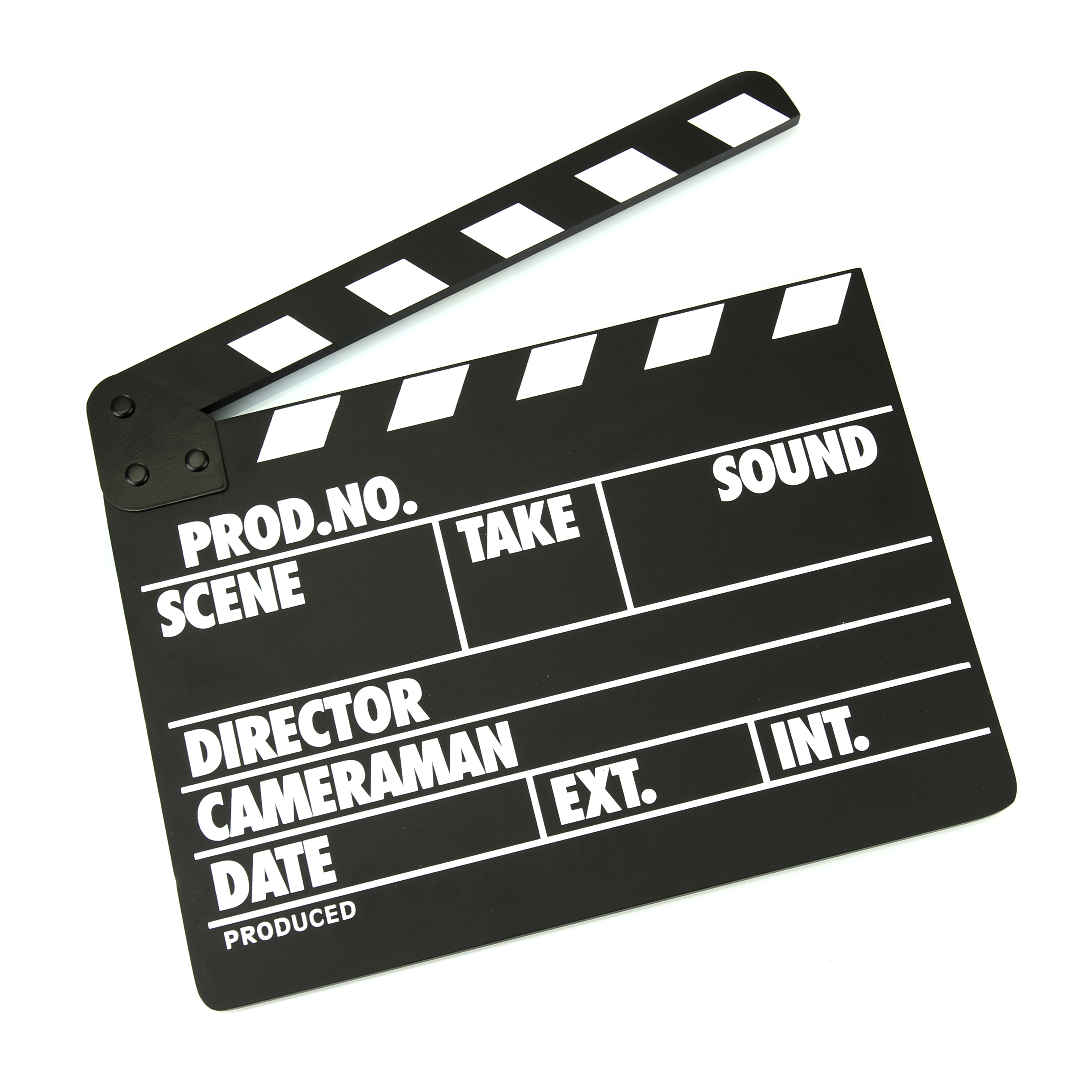 illustration of a movie clapperboard