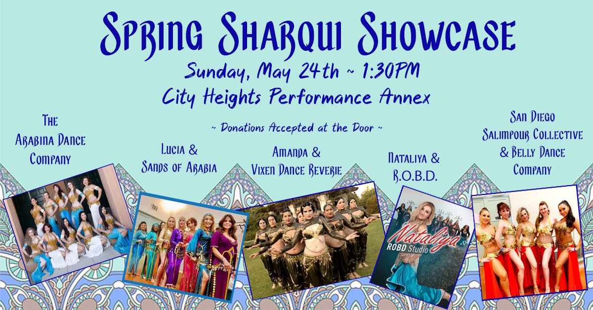 Spring Sharqui Showcase with Arabina Dance Company and the Salimpour School Dance