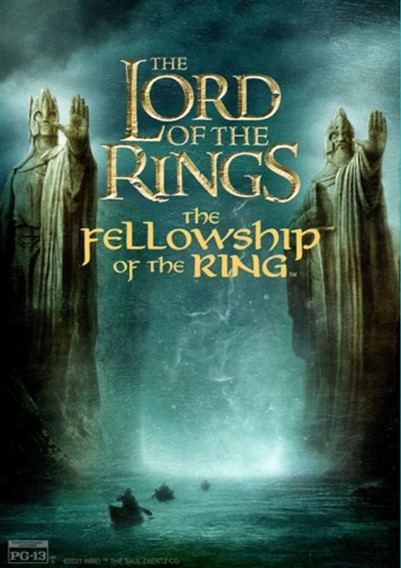 Poster for The Lord of the Rings: The Fellowship of the Ring