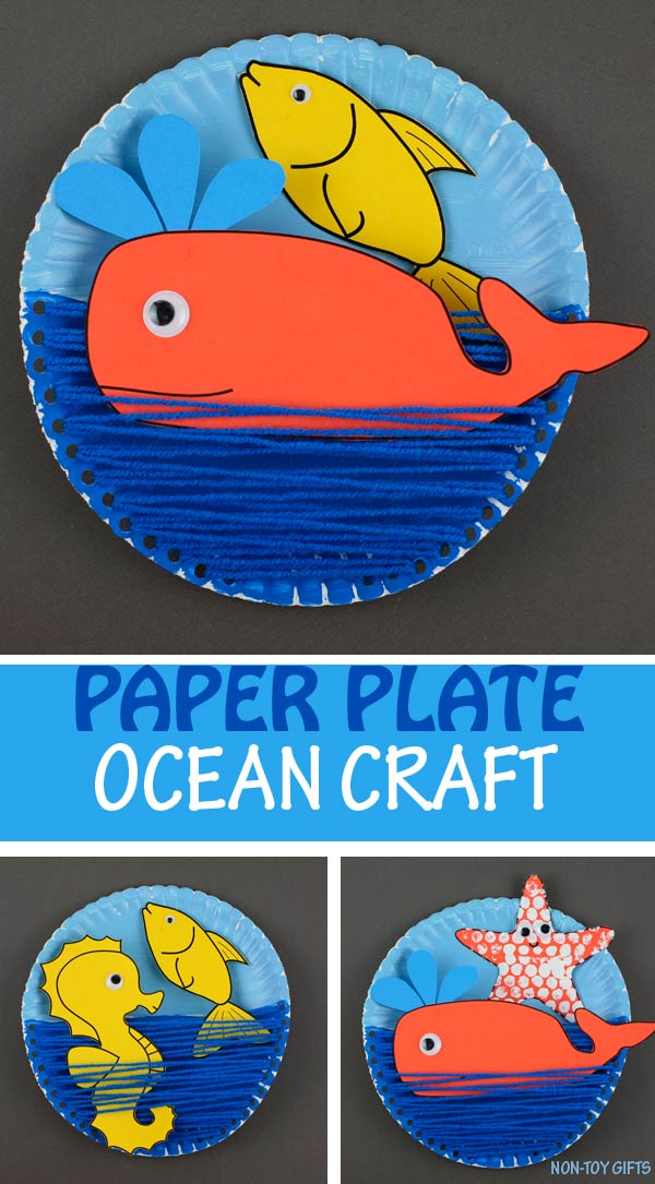Paper Plate Ocean Craft