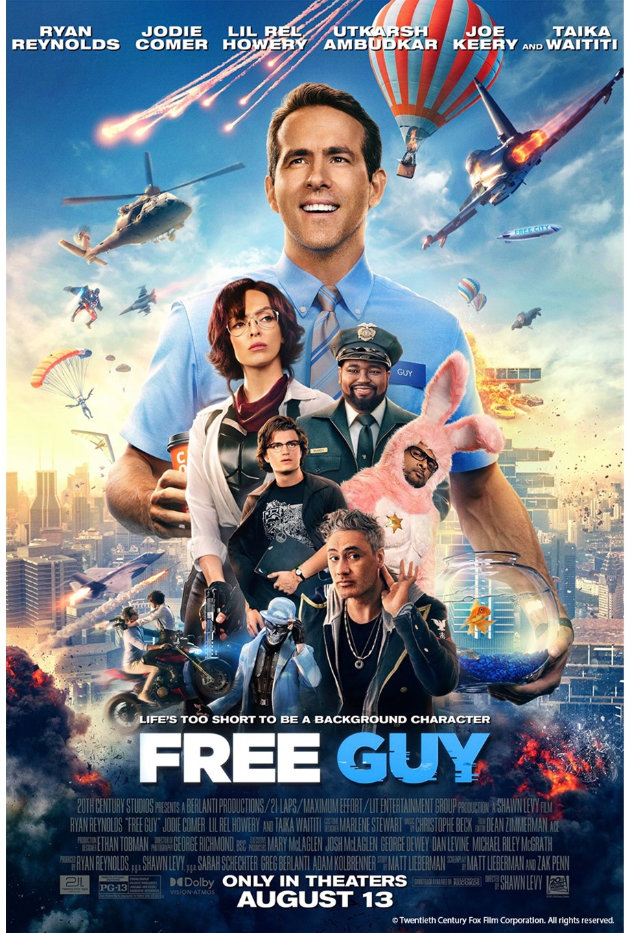 Film poster for Free Guy