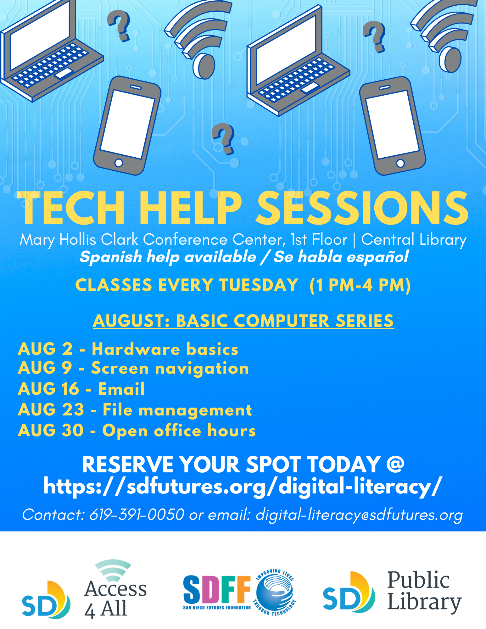 Tech Help Sessions 2022