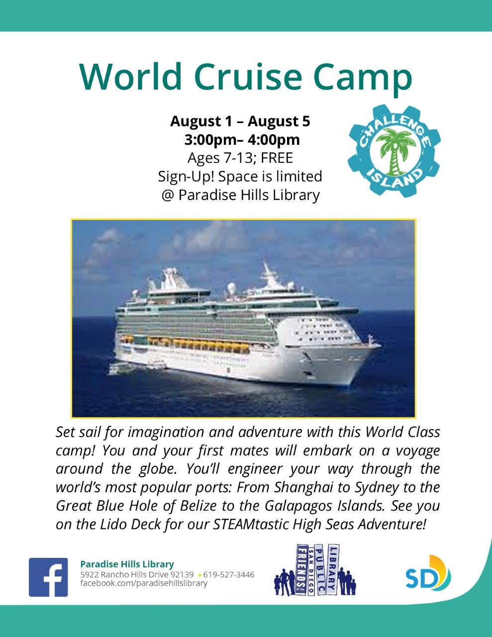 World Cruise Camp!
