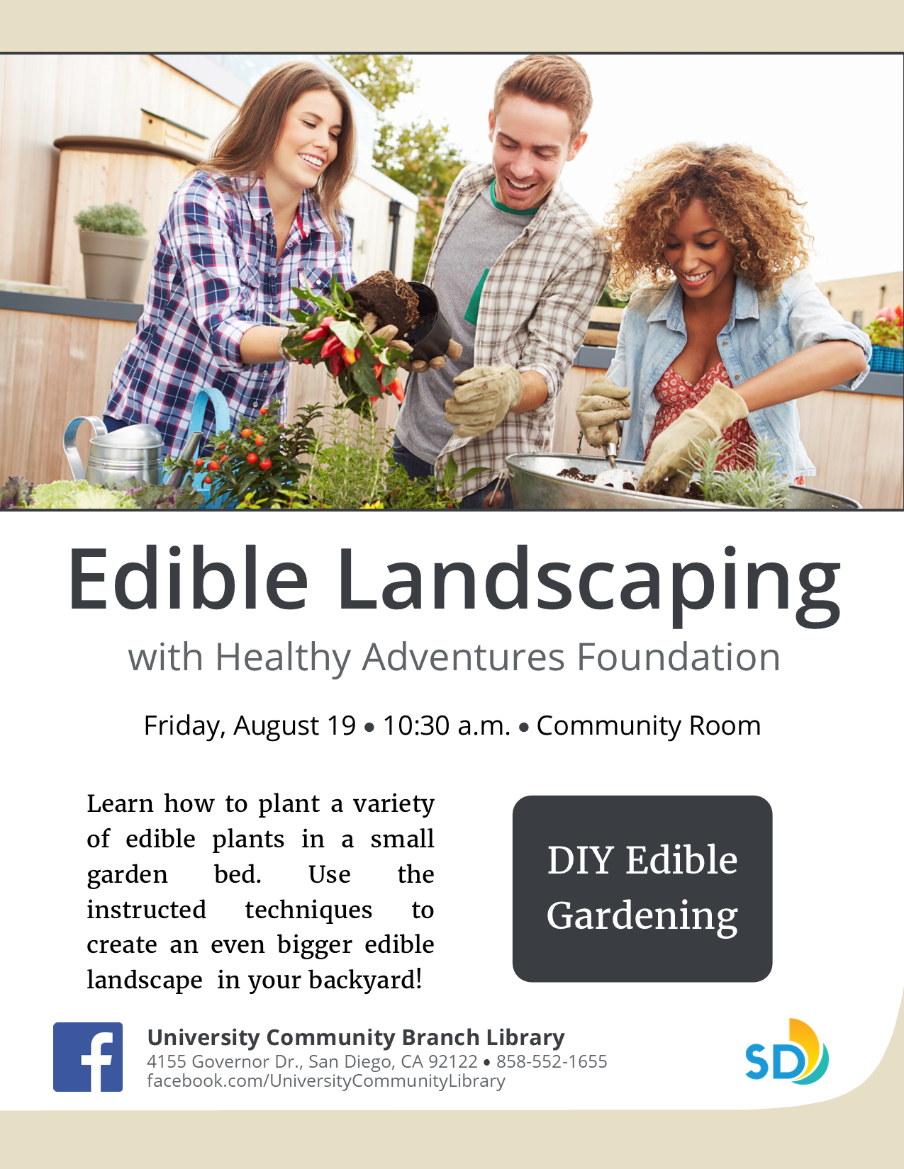Edible Landscaping Flyer