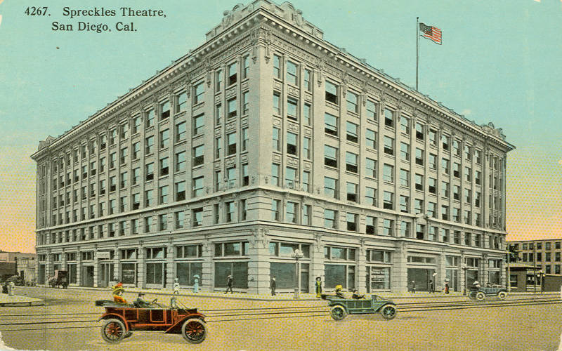 Spreckels Theatre 1913
