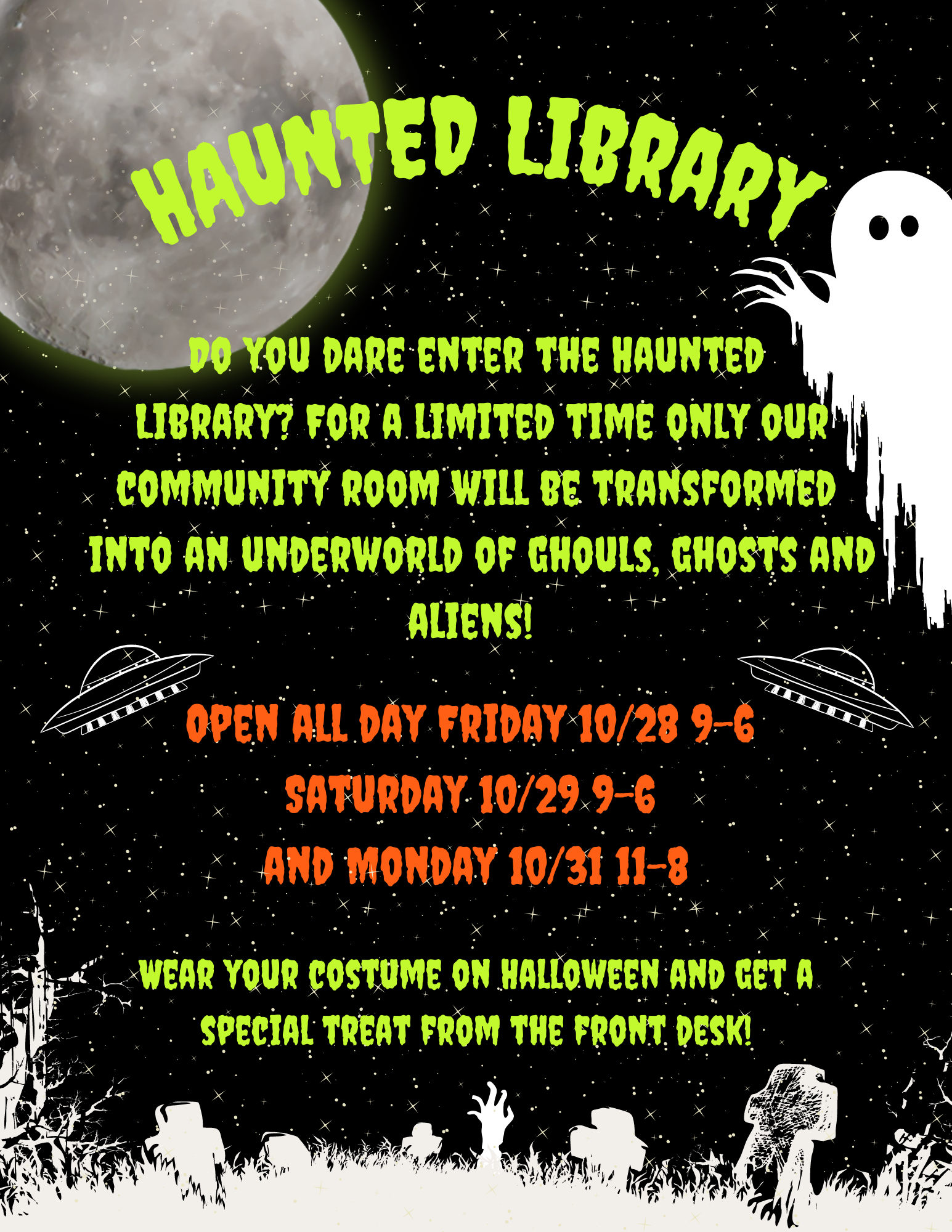 Haunted Library | San Diego Public Library