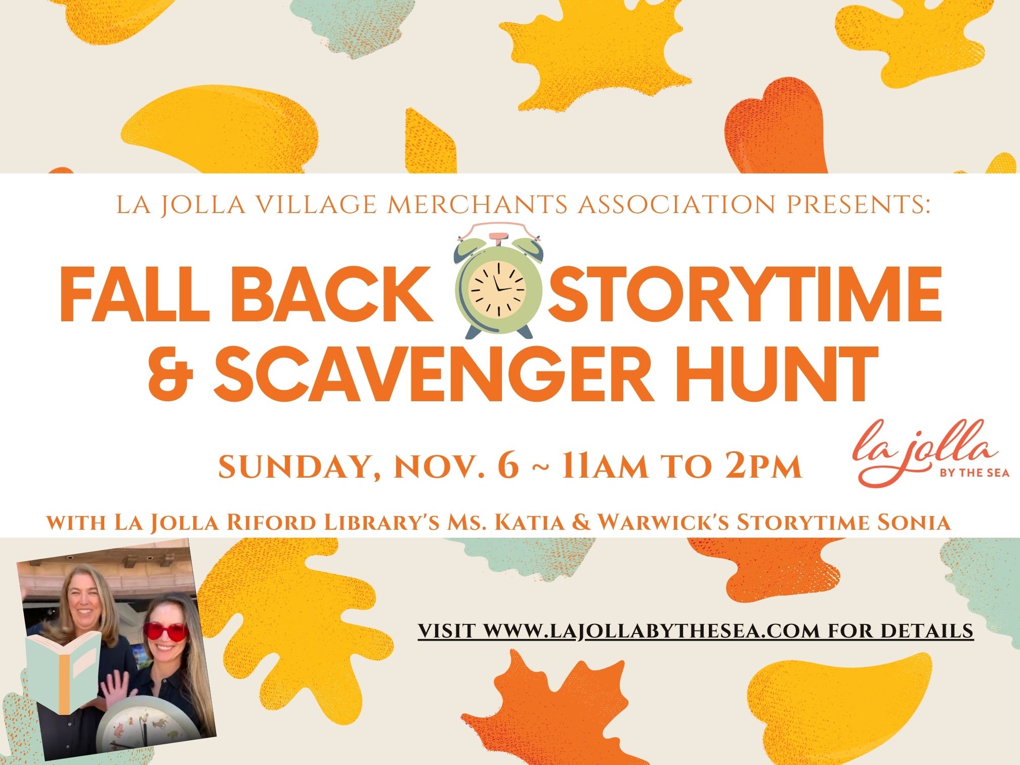 Fall Back Storytime & Scavenger Hunt