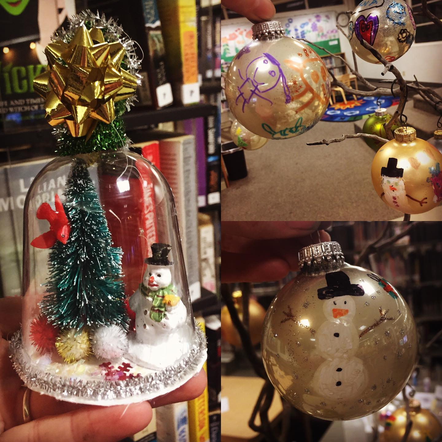 bell jar ornaments