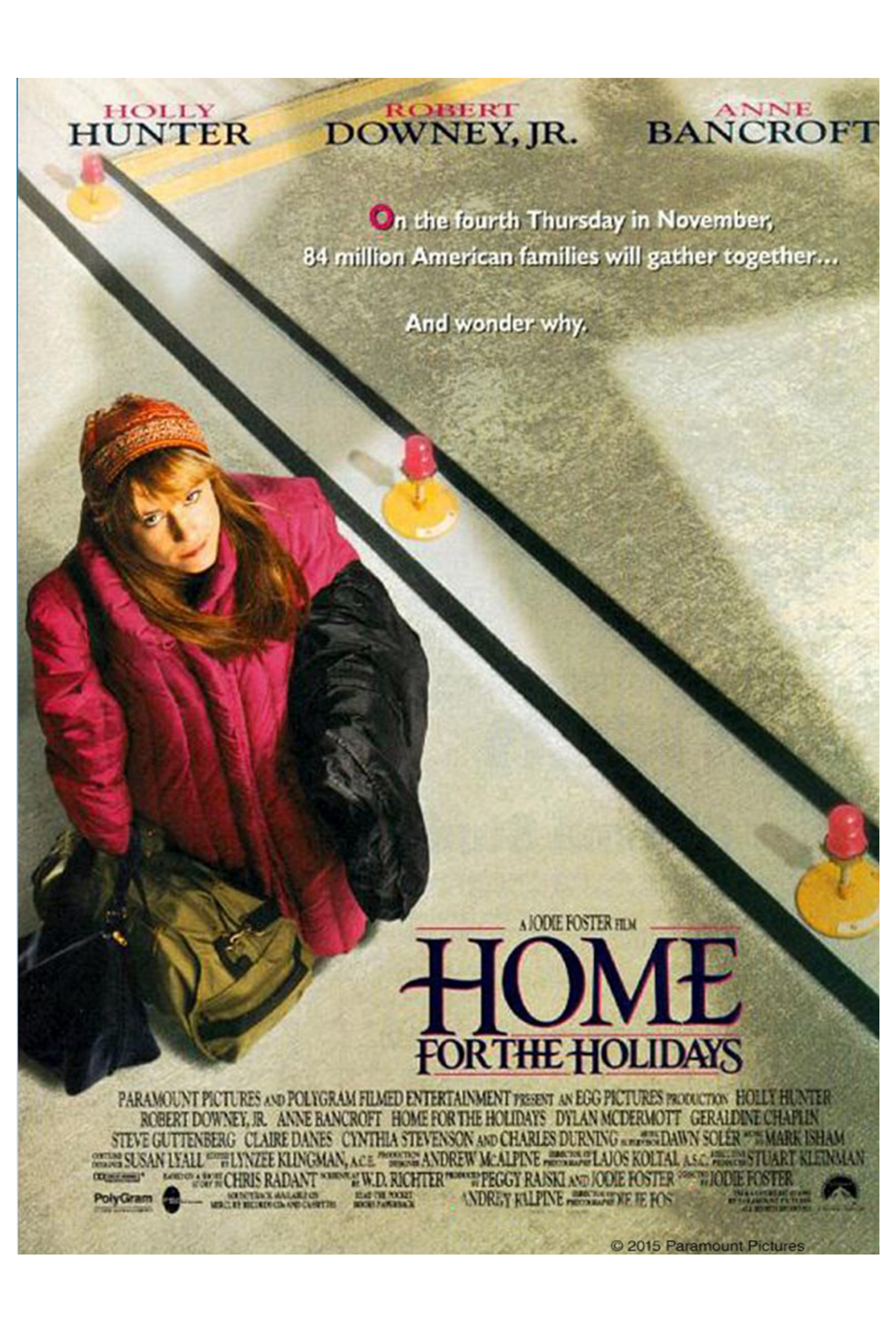 Film poster for Home for the Holidays.
