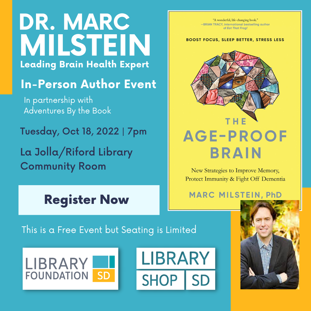 Dr. Marc Milstein at the La Jolla/Riford Library
