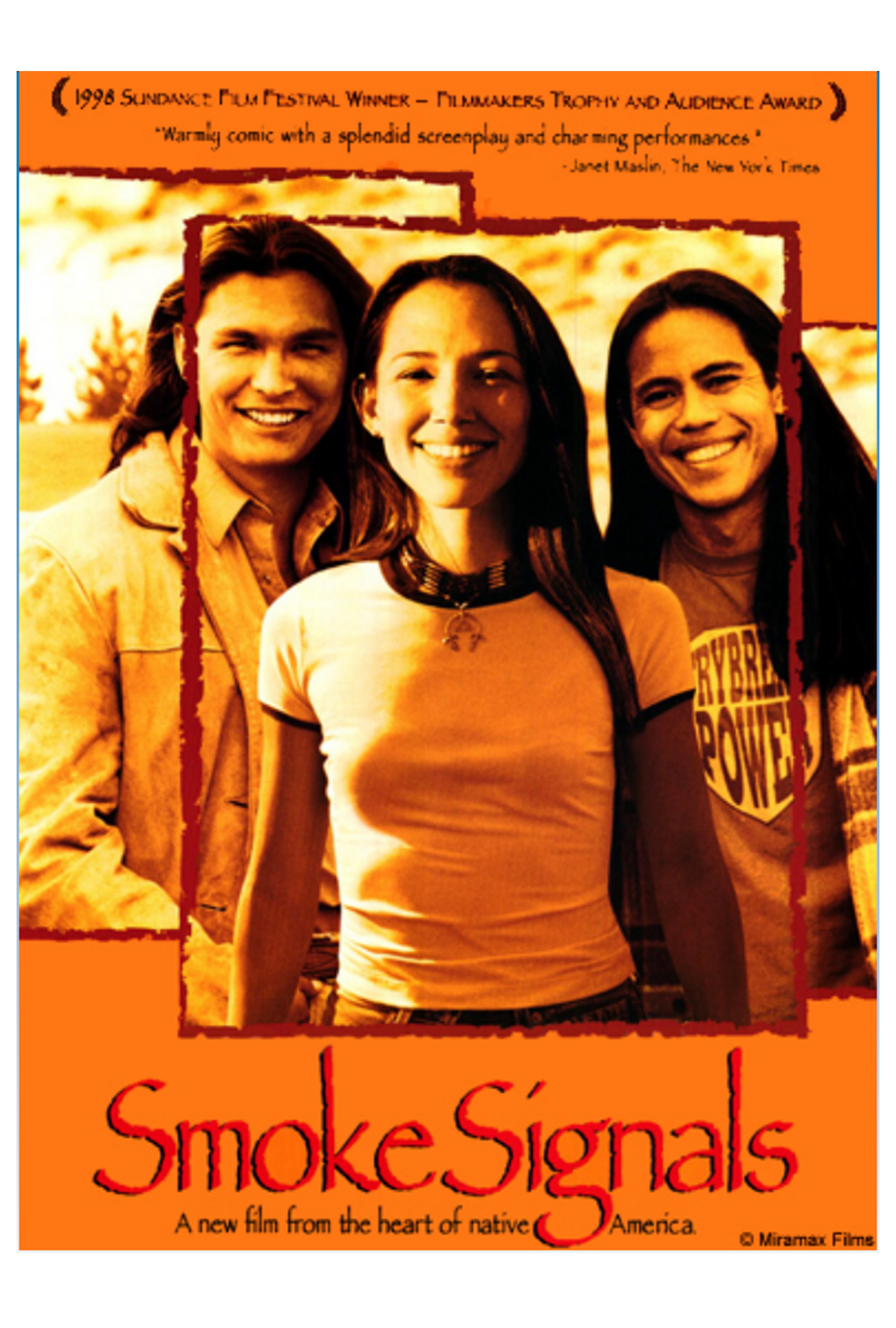 Film poster for Smoke Signals.