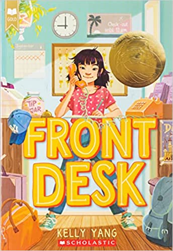 Book cover of novel Front Desk