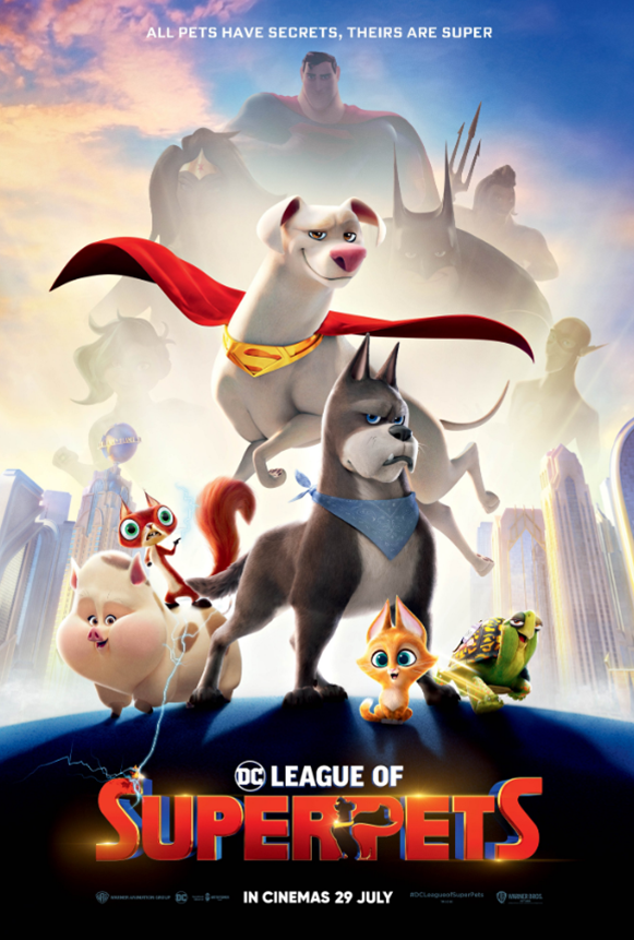 DC League of Super-Pets DVD Cover