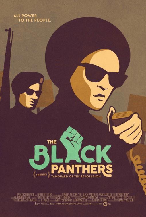Film poster for The Black Panthers: Vanguard of the Revolution