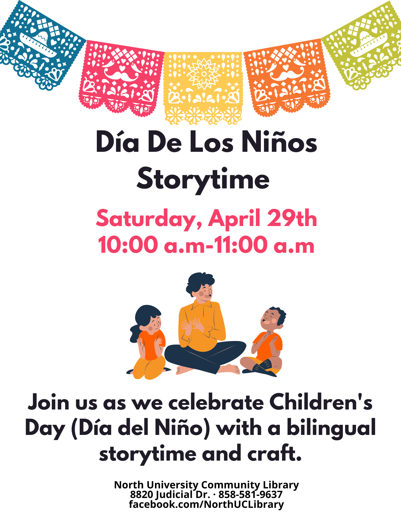 Children's Day (Día del Niño) Flyer