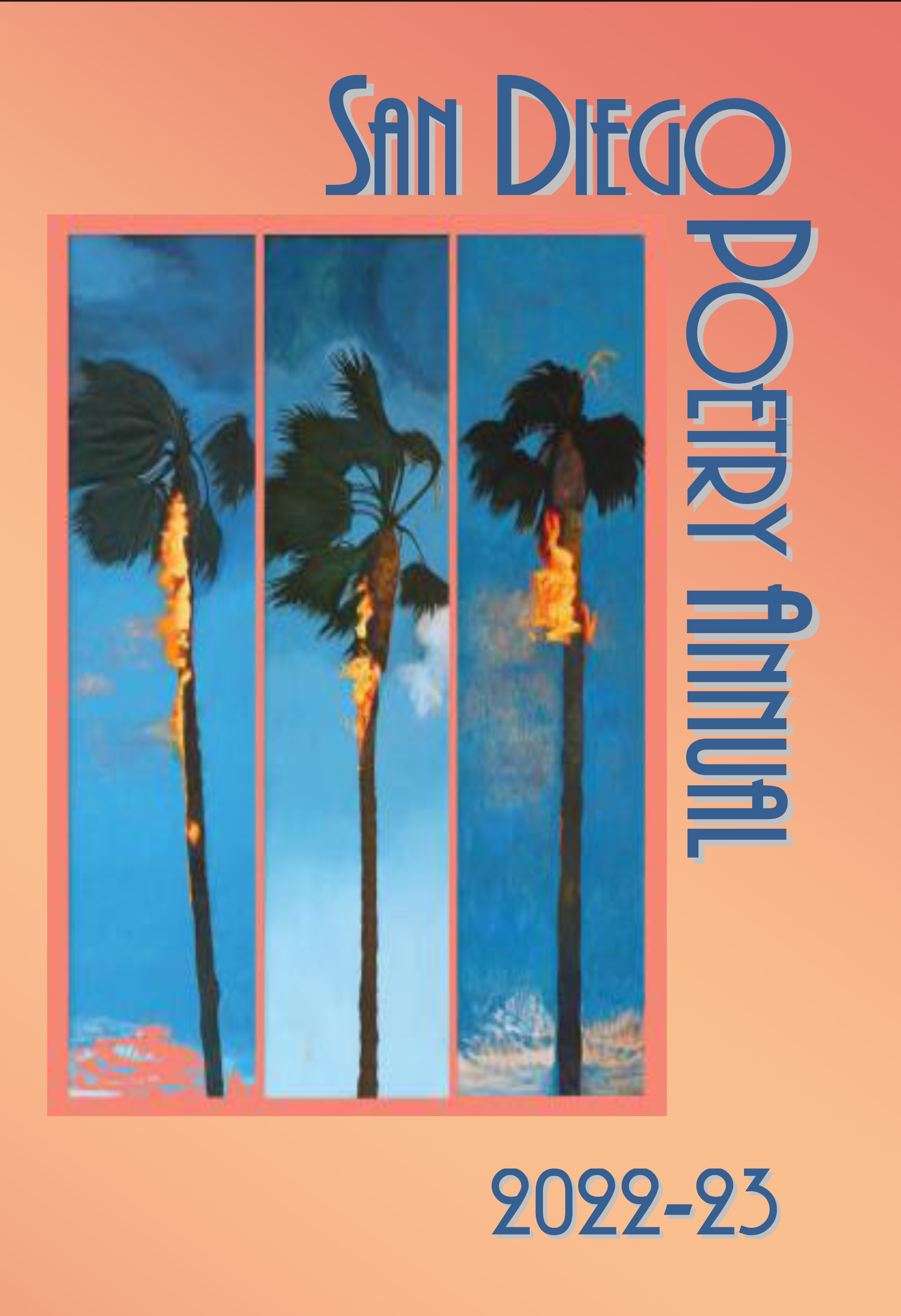 Cover of 2022-23 San Diego Poetry Annual