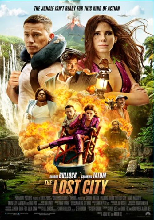 Poster for "The Lost City" (2022)