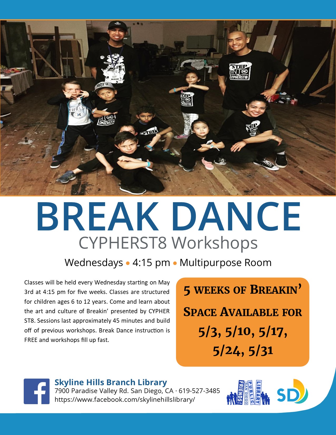 Break Dance May