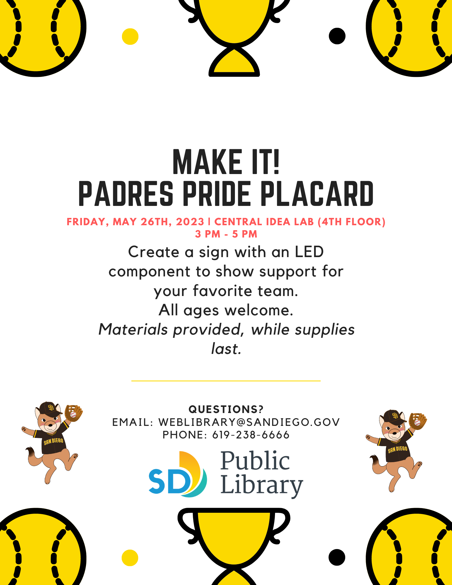 Padres Pride Flyer
