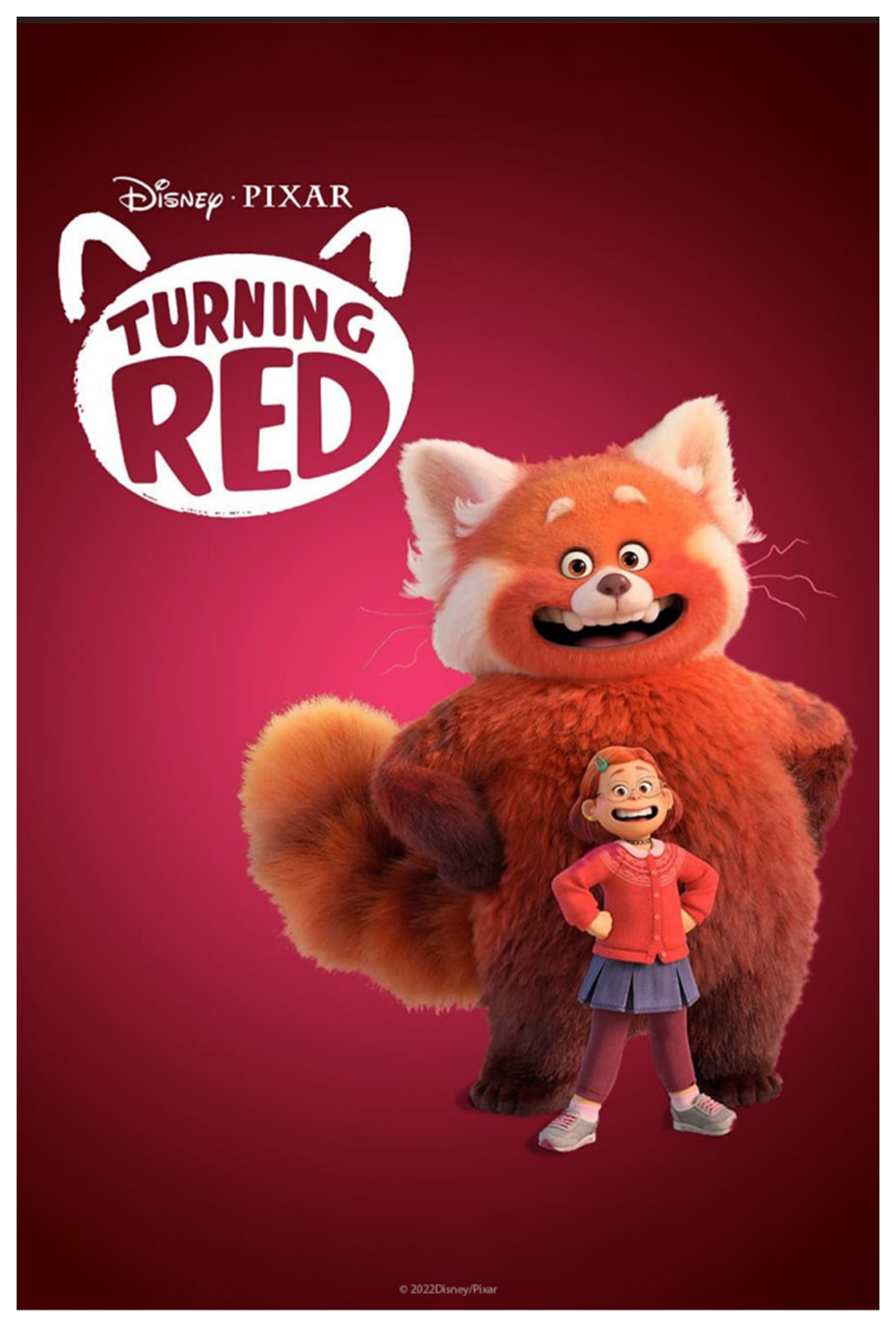 Film poster for Turning Red